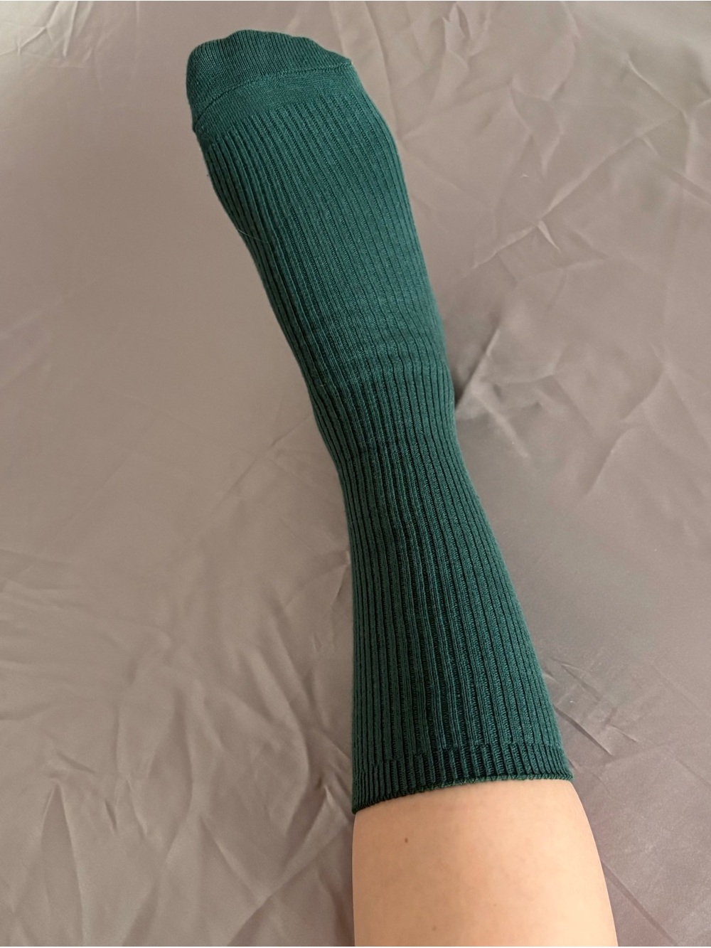 NWOT Maison Margiela MM6 Green Socks
